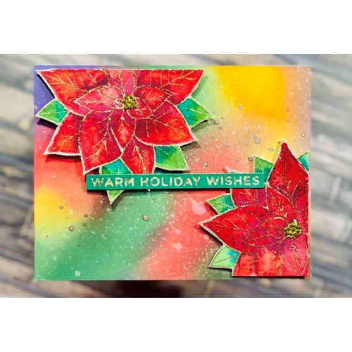 Simon Says Stamp! Trinity Stamps POINSETTIA Clear Stamp tps155 | color-code:ALT01