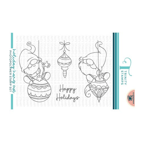 Simon Says Stamp! Trinity Stamps HOLIDAY HANG OUT Clear Stamp Set tps157