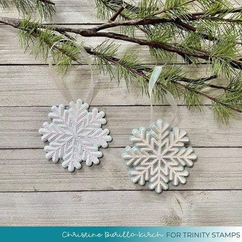 Simon Says Stamp! Trinity Stamps BIG SNOWFLAKE Cut And Foil Die Set tmd108 | color-code:ALT01