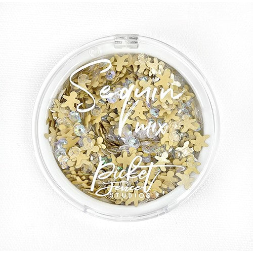 Simon Says Stamp! Picket Fence Studios MINI PEOPLE Sequin Mix sq148*