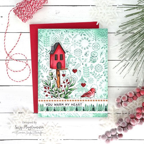 Simon Says Stamp! Simon Says Stamp Embossing Folder SCANDINAVIAN CHRISTMAS sf244 | color-code:ALT1