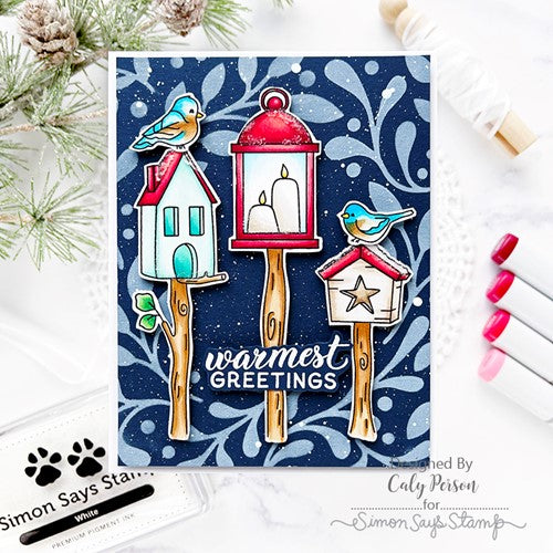 Simon Says Stamp! Simon Says Clear Stamps COZY WISHES sss202450c | color-code:ALT1