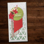 Simon Says Stamp! Paper Rose SLIMLINE CARD CREATOR TRIANGLES LAYER 1 Die 22486*