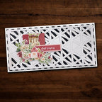 Simon Says Stamp! Paper Rose SLIMLINE CARD CREATOR TRIANGLES LAYER 1 Die 22486*