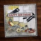 Simon Says Stamp! Paper Rose DAD’S SHED 6x6 Paper Pad 24019