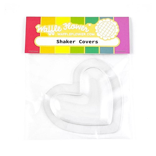 Simon Says Stamp! Waffle Flower Shaker Cover PUFFY HEARTS WFE072