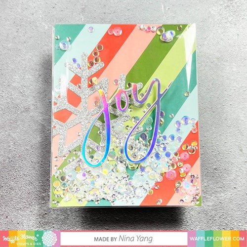 Simon Says Stamp! Waffle Flower SHAKER COVER A2 Infinity WFE034