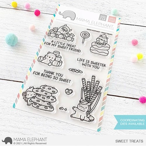 Simon Says Stamp! Mama Elephant Clear Stamps SWEET TREATS