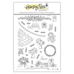Simon Says Stamp! Honey Bee LOADS OF HOLIDAY CHEER Clear Stamp Set hbst387
