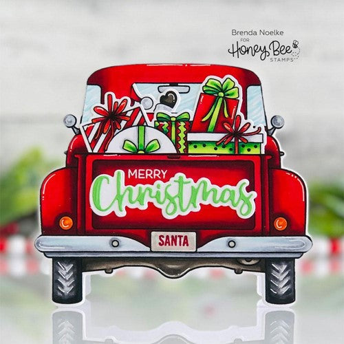 Simon Says Stamp! Honey Bee LOADS OF HOLIDAY CHEER Clear Stamp Set hbst387