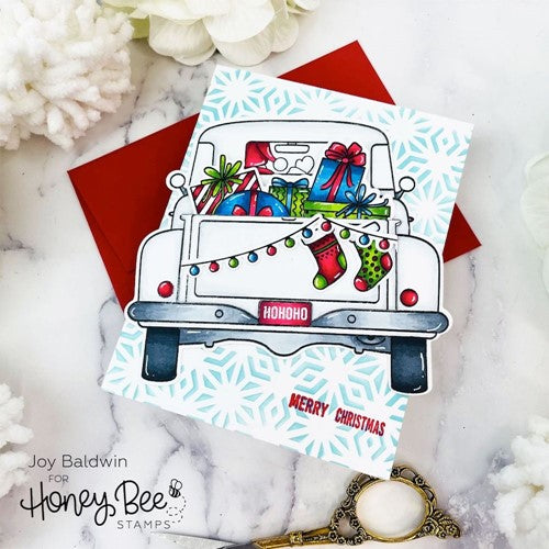 Simon Says Stamp! Honey Bee LOADS OF HOLIDAY CHEER Clear Stamp Set hbst387
