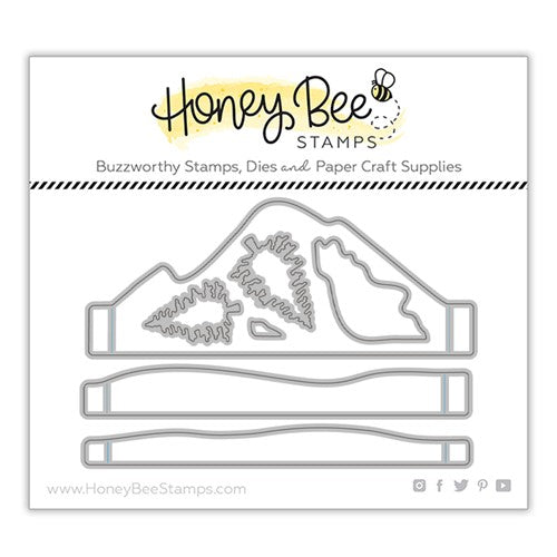 Simon Says Stamp! Honey Bee A2 MOUNTAIN SCENE BUILDER ADD ON Dies hbdsa2msb