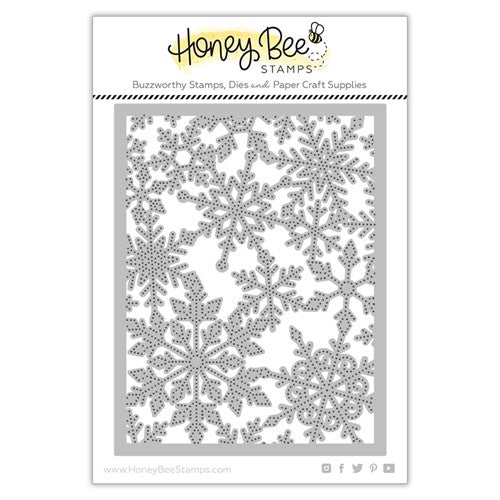 Simon Says Stamp! Honey Bee PIERCED FANCY FLAKES COVER PLATE Die hbdspffa2