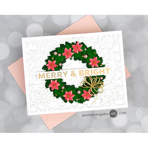 Simon Says Stamp! Honey Bee PIERCED FANCY FLAKES COVER PLATE Die hbdspffa2 | color-code:ALT18