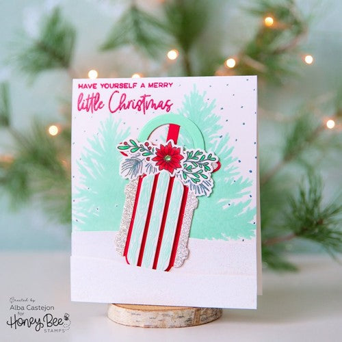 Simon Says Stamp! Honey Bee SLEIGH BELLS RING Clear Stamp Set hbst388*