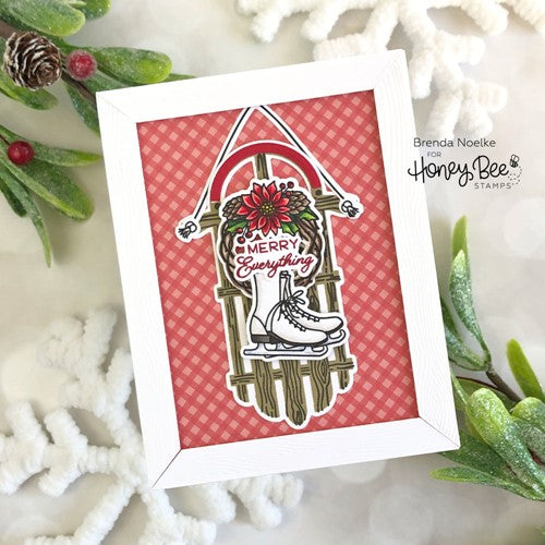 Simon Says Stamp! Honey Bee SLEIGH BELLS RING Clear Stamp Set hbst388* | color-code:ALT14
