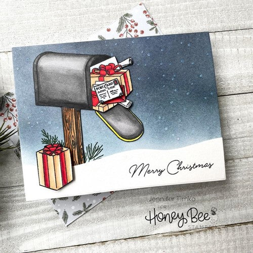 Simon Says Stamp! Honey Bee MERRY MAIL Dies hbds390