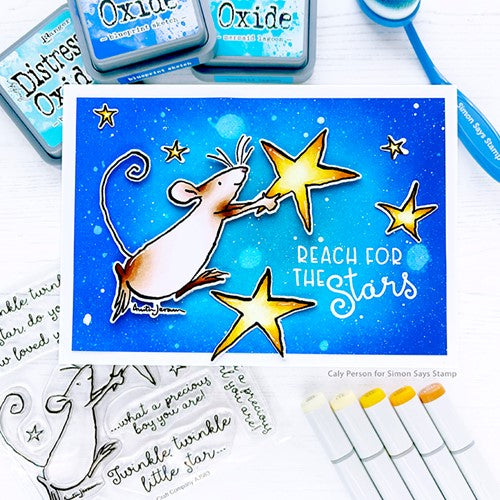 Simon Says Stamp! Colorado Craft Company Anita Jeram TWINKLE LITTLE STAR Clear Stamps AJ583 | color-code:ALT3