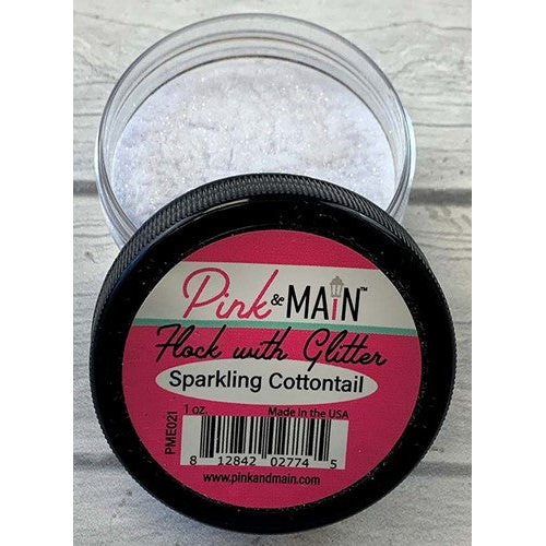 Simon Says Stamp! Pink and Main SPARKLING COTTON TAIL FLOCK PME021
