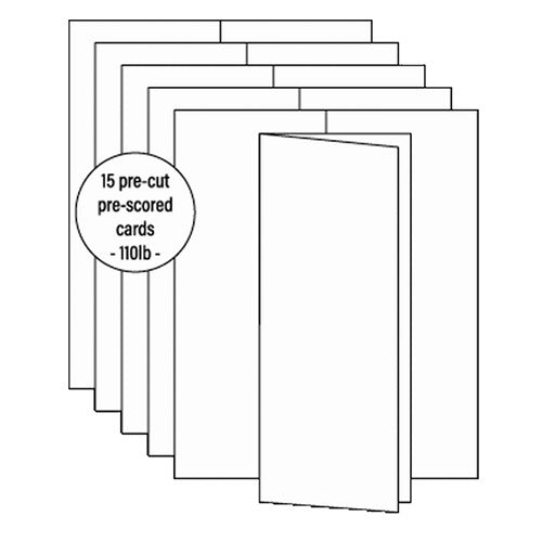 Simon Says Stamp! Pink and Main SLIMLINE CARD BASES PMP069