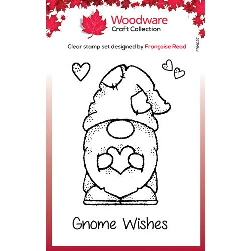 Simon Says Stamp! Woodware Craft Collection LITTLE GNOME Clear Stamps frm027