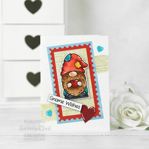 Simon Says Stamp! Woodware Craft Collection LITTLE GNOME Clear Stamps frm027