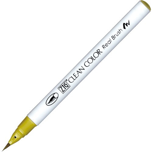 Simon Says Stamp! Zig Clean Color Real Brush Marker DARK YELLOW rb6000at057