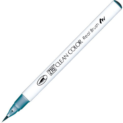 Simon Says Stamp! Zig Clean Color Real Brush Marker SMOKY TEAL rb6000at305