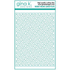Simon Says Stamp! Gina K Designs BASKET WEAVE PLATE Die die0191