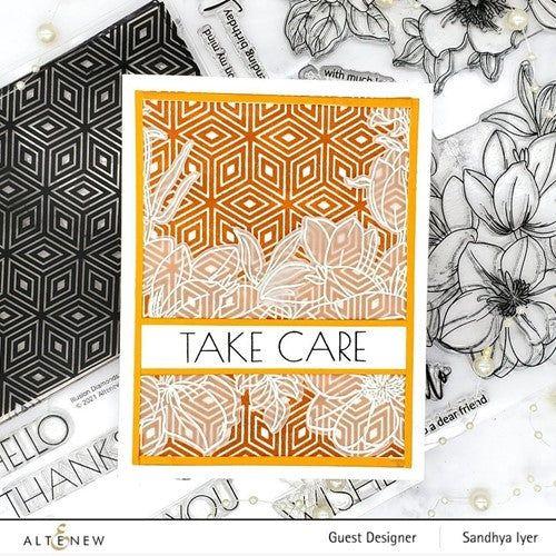 Simon Says Stamp! Altenew ILLUSION DIAMONDS Clear Stamps ALT6609*
