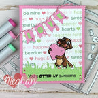 Simon Says Stamp! C.C. Designs OTTERS Clear Stamp Set ccd0278