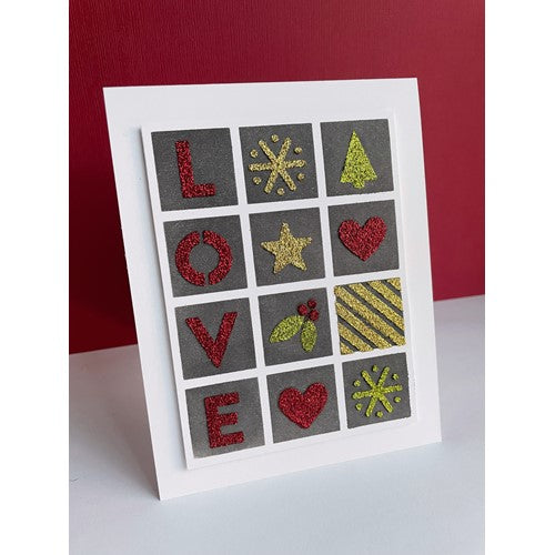 Simon Says Stamp! Simon Says Stamp Set of 2 Stencils LAYERED HOLIDAY GRID ssst221573 | color-code:ALT3