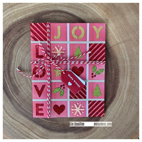 Simon Says Stamp! Simon Says Stamp Set of 2 Stencils LAYERED HOLIDAY GRID ssst221573 | color-code:ALT4