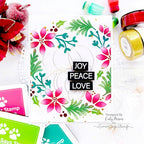 Simon Says Stamp! Simon Says Stamp Stencil CHRISTMAS WREATH ssst221579 | color-code:ALT0