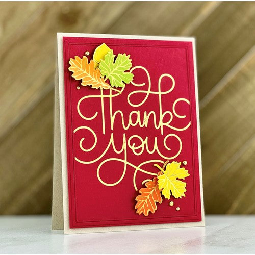 Simon Says Stamp! Simon Says Stamp LARGE THANK YOU SWIRL Hot Foil Plate ssfp006