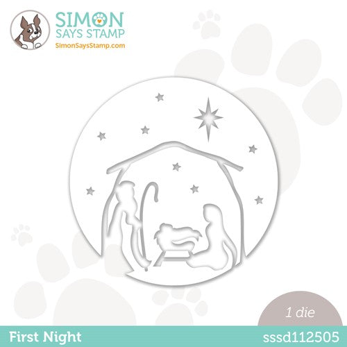 Simon Says Stamp! Simon Says Stamp FIRST NIGHT Wafer Die sssd112505