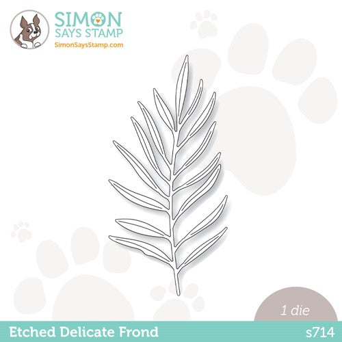 Simon Says Stamp! Simon Says Stamp ETCHED DELICATE FROND Wafer Die s714
