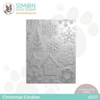 Simon Says Stamp! Simon Says Stamp Embossing Folder CHRISTMAS COOKIES sf257