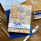 Simon Says Stamp! Simon Says Stamp Embossing Folder CHRISTMAS COOKIES sf257
