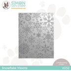 Simon Says Stamp! Simon Says Stamp Embossing Folder SNOWFLAKE VISIONS sf252