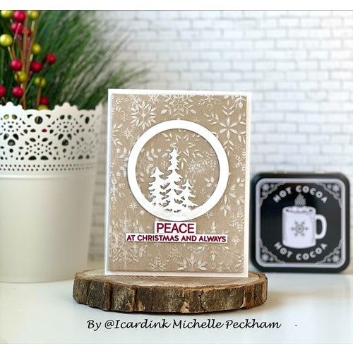 Simon Says Stamp! Simon Says Stamp Embossing Folder SNOWFLAKE VISIONS sf252