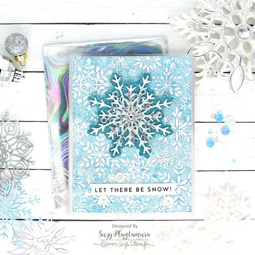 Simon Says Stamp Embossing Folder Swirling Snowflakes Sf242 | Simon Says Embossing Folders | Crafting & Stamping Supplies from Simon Says Stamp