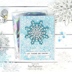 Simon Says Stamp! Simon Says Stamp Embossing Folder SNOWFLAKE VISIONS sf252 | color-code:ALT9