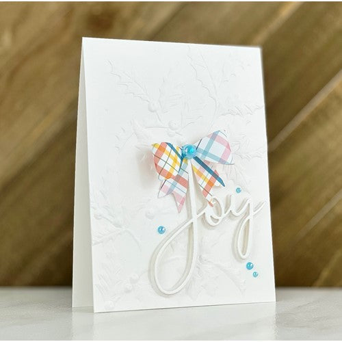 Simon Says Stamp! Simon Says Stamp Embossing Folder HOLLY BRANCH sf248