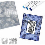 Simon Says Stamp! Simon Says Stamp Embossing Folder DELICATE PINE BRANCHES sf251 | color-code:ALT0