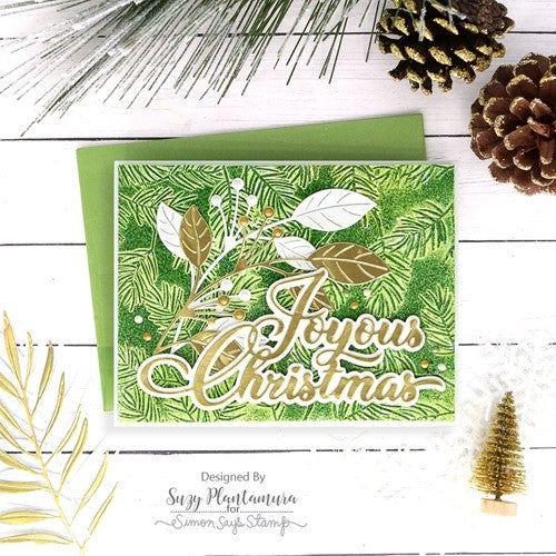 Simon Says Stamp! Simon Says Stamp Embossing Folder DELICATE PINE BRANCHES sf251