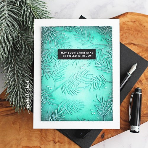 Simon Says Stamp! Simon Says Stamp Embossing Folder DELICATE PINE BRANCHES sf251 | color-code:ALT7