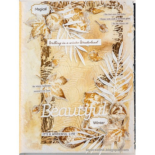 Simon Says Stamp! Simon Says Clear Stamps REAL LEAVES sss302417 | color-code:ALT3