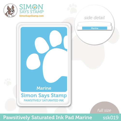 Simon Says Stamp! Simon Says Stamp Pawsitively Saturated Ink Pad MARINE ssk019