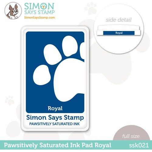 Simon Says Stamp! Simon Says Stamp Pawsitively Saturated Ink Pad ROYAL ssk021